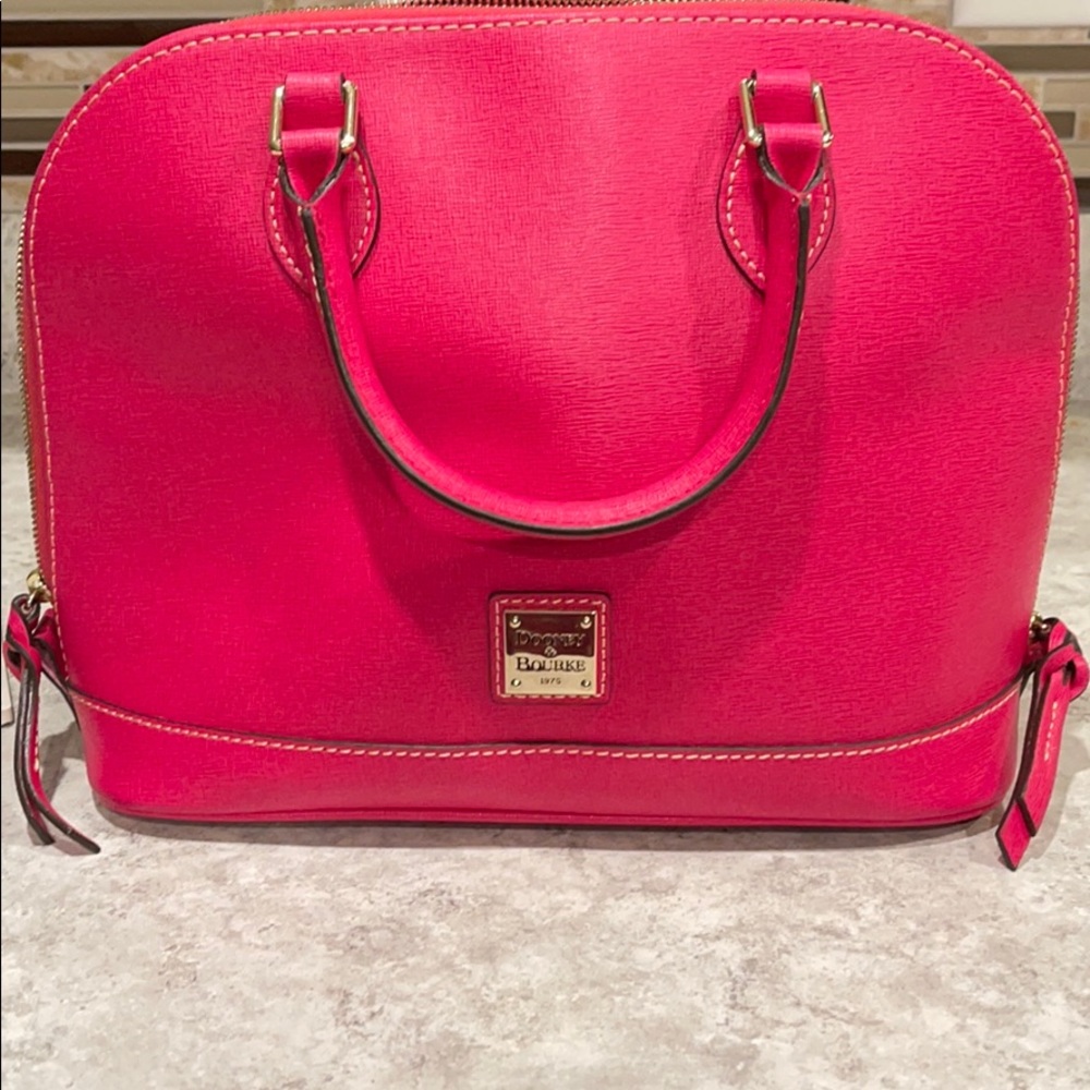 Dooney & Bourke Fushia Satchel